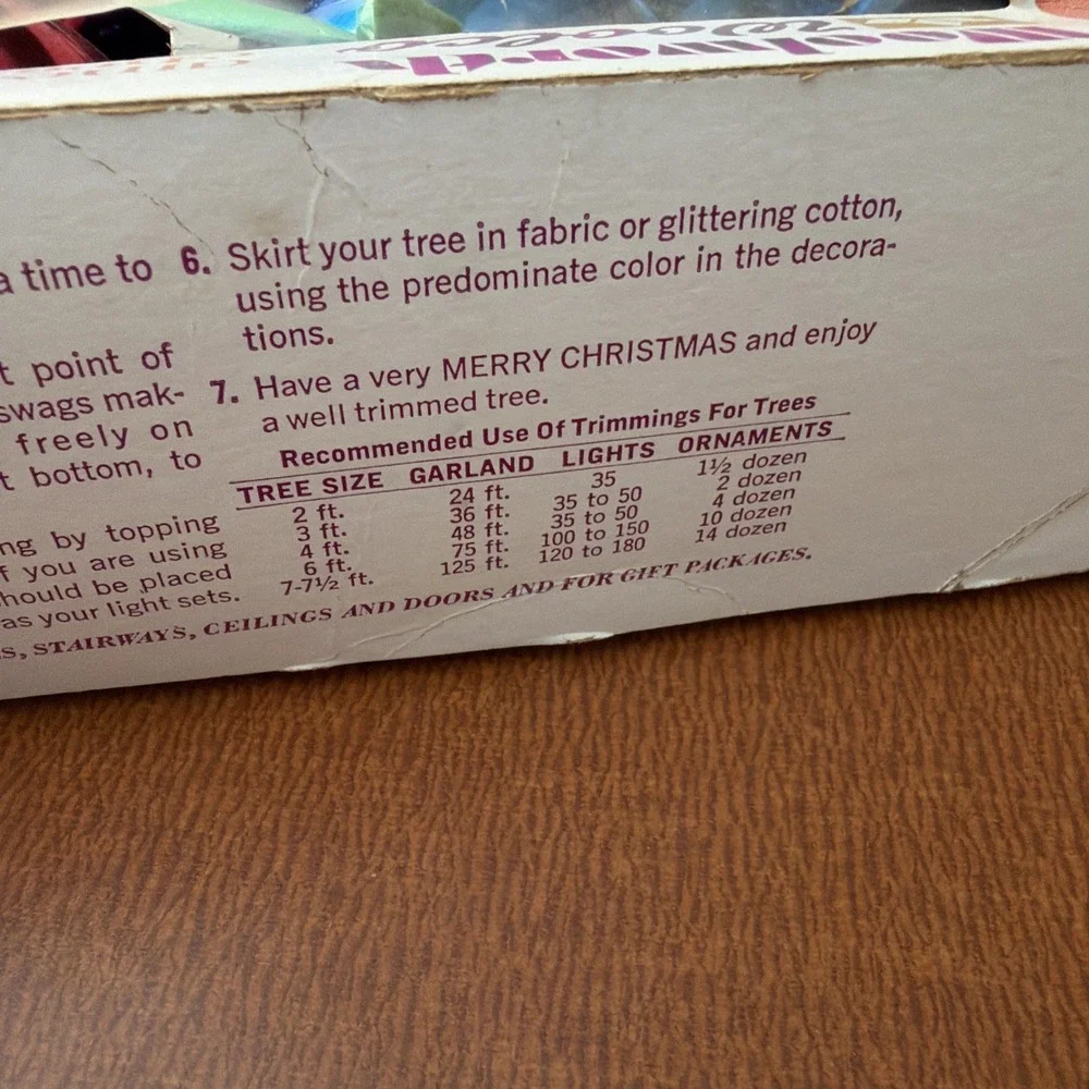 Vtg MCM Woolworth Woolco Multi Colored Glass Ornaments 15 In Box